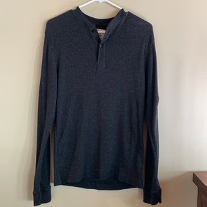 St. John’s Bay Men’s Long Sleeve Waffle Knit Shirt